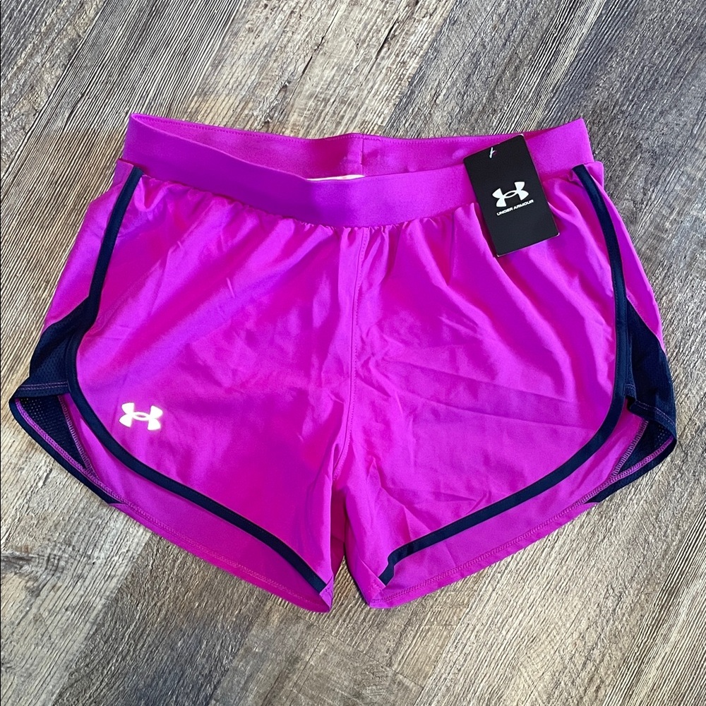 Under Armour Women's Purple Athletic Shorts